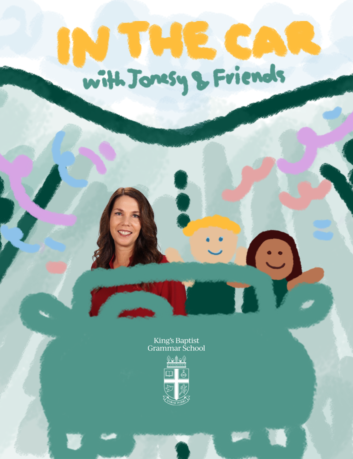 In The Car with Jonesy Friends