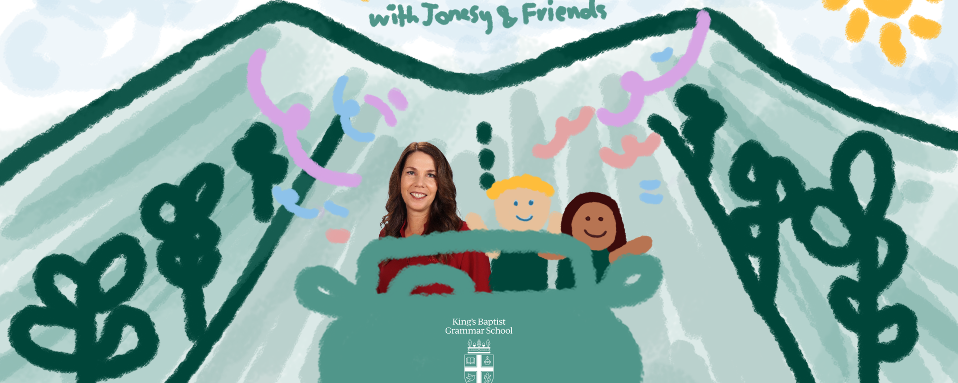 In The Car with Jonesy Friends