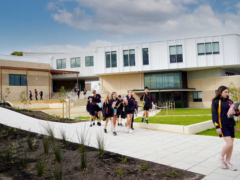 Middle school building